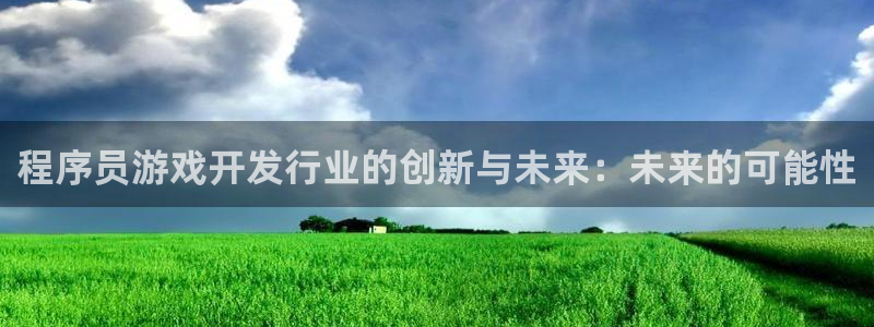 pp电子官网的奇趣腾讯是真的吗吗：程序员游戏开发行业的创新与未来：未来的可能性