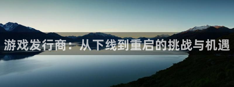 作者pp电子子小说：游戏发行商：从下线到重启的挑战与机遇