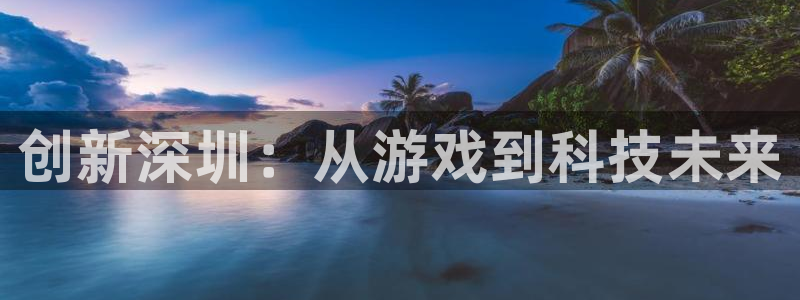 pp电子官网注册地址查询：创新深圳：从游戏到科技未来